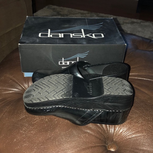 DANSKO Eelskin Parent Charcoal size 38 - Picture 2 of 2